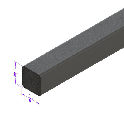 0.125" Square Extrusion; LP 2110