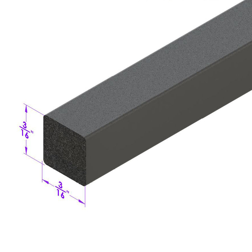 0.20" Square Extrusion; LP 2112