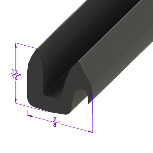Windshield and Rear Window Seal Fits Some Models without Chrome Garnish; LP 30-B