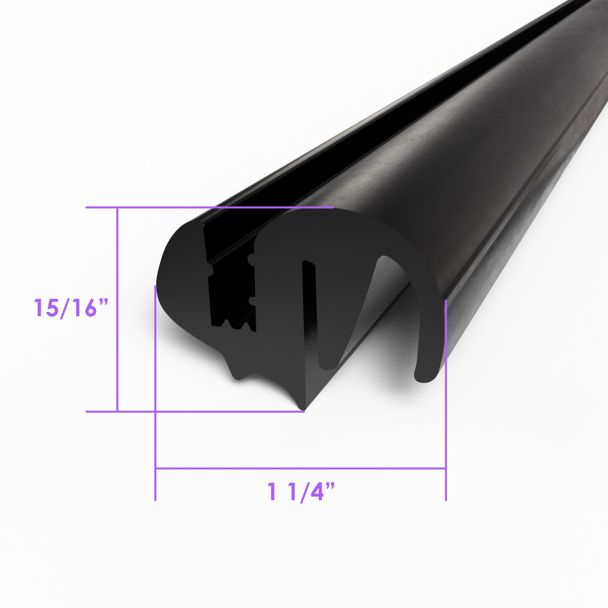 Rear Windshield Seal For 2-Door Hardtops; LP 30-J