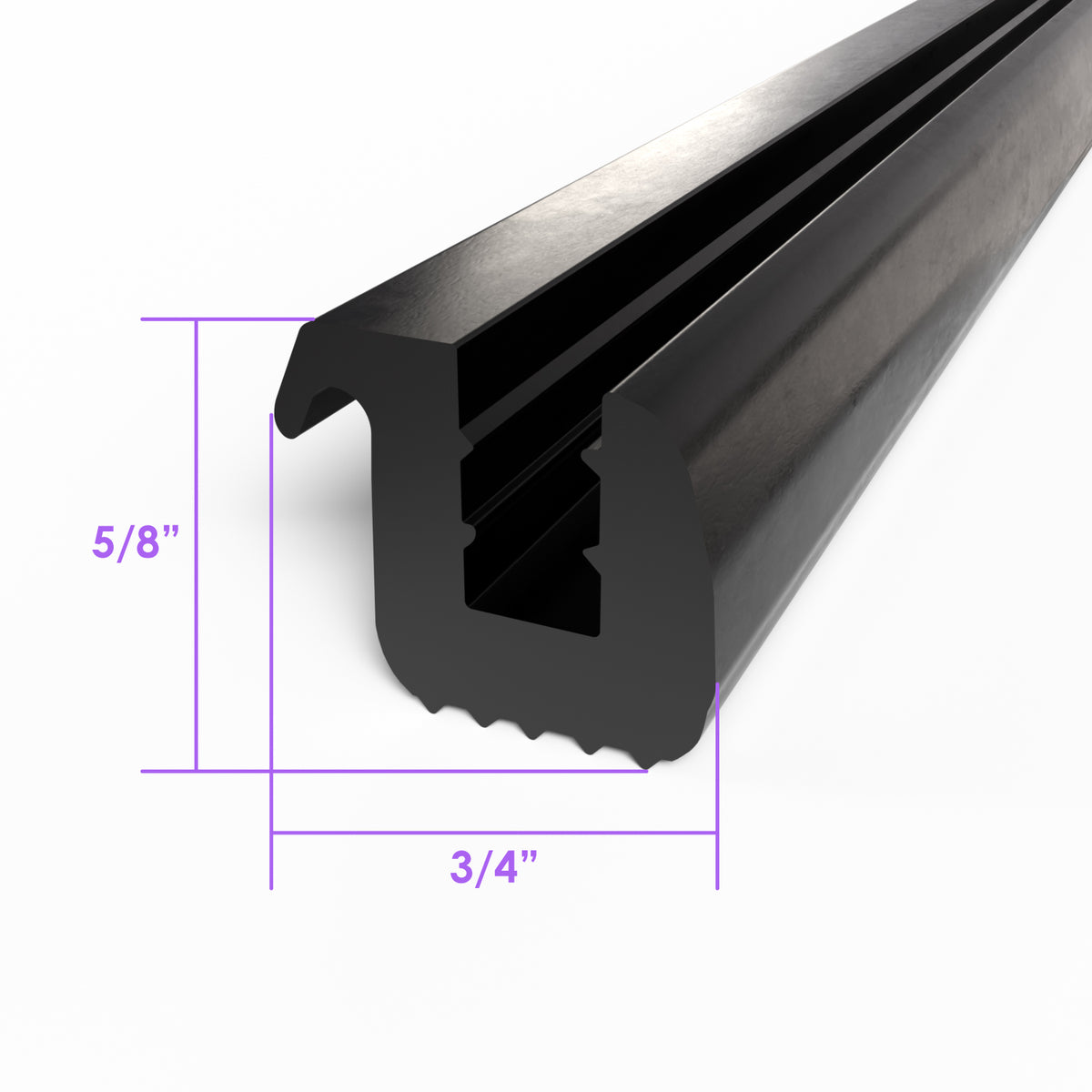 Fixed Quarter Window Seal; LP 31-C