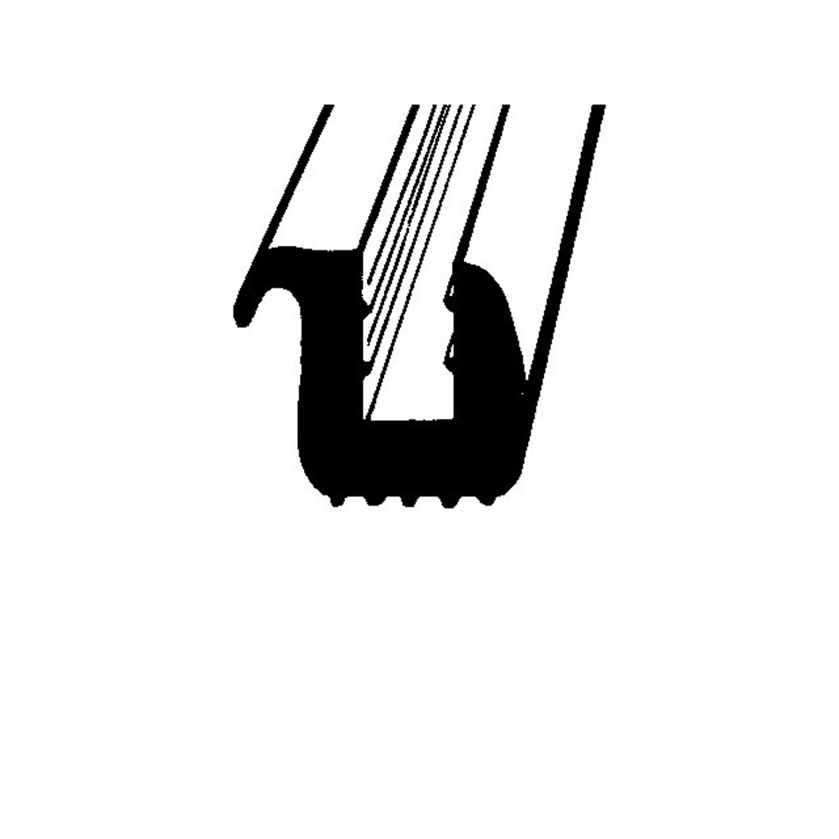 Fixed Quarter Window Seal; LP 31-C