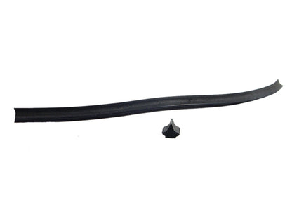 0.219" Lock Strip - Black Rubber; LP 3