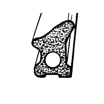 Door Side Seal For Cadillac Calais 1971-1972, DeVille 1971-1972; LP 40-C
