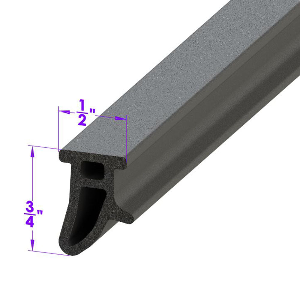 Door Side Seal For Ford Club Wagon, Country Squire, Custom 1966-1967; LP 40-F