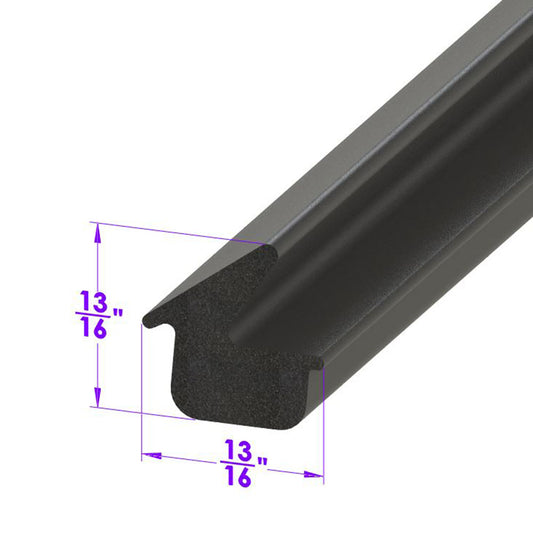 Trunk Seal Installs in 5/8" Body Gutter; LP 50-C