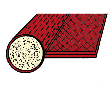 Red, Cloth-Covered Sponge Windlace; LP 57-G