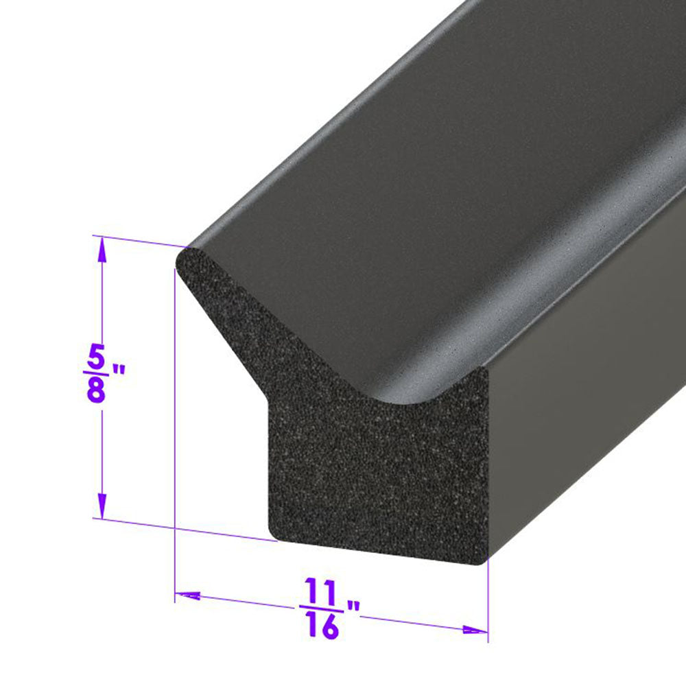 9/16" X 13/16" Extrusion; LP 80-S