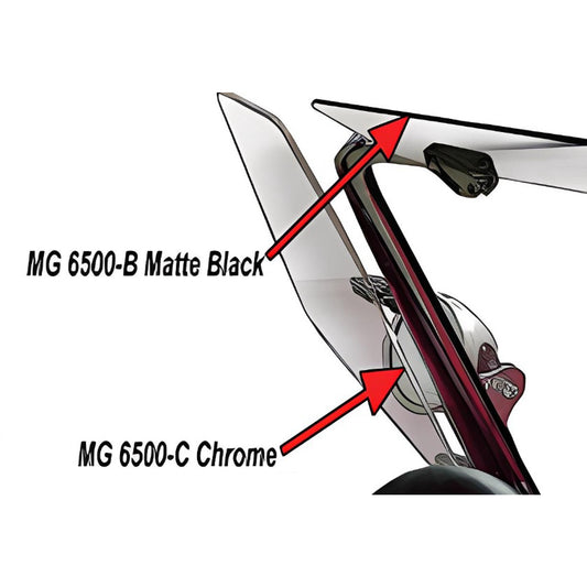 Wind-wing and sun-visor trim For Shelby Cobra 1963-1966; MG 6500-C