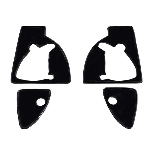Door Handle Beaded Mounting Pad Set For Mercury Montclair 1955-1956; MP 1007-J