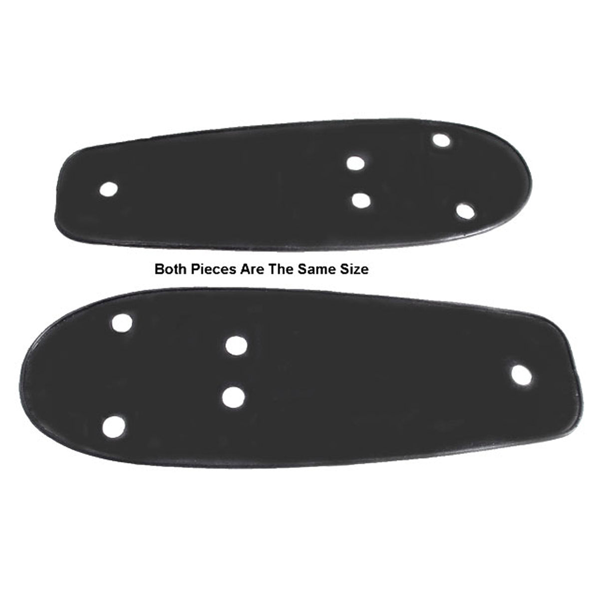 5" wide X 14" long Headlight Pads For Oldsmobile F-37 1937, L-37 1937; MP 825-G