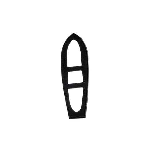 1-1/4" X 4-1/4" Left Hand Remote Mirror Pad For Pontiac GTO 1966-1967; MP 989-I