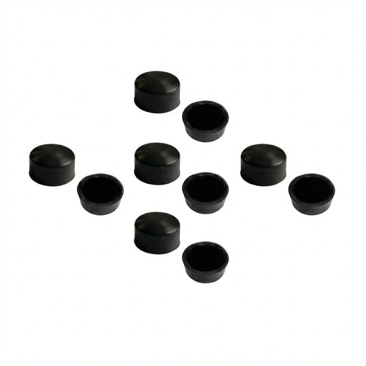 Cap-Screw Cover 0.62" (15.7mm) X 0.44" (11.2mm), Heat-proof Silicone; NC 10-A