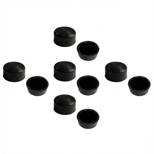 Cap-Screw Cover 0.68" (11.3mm) X 0.5" (12.7mm), 10-Piece Set; NC 12-A