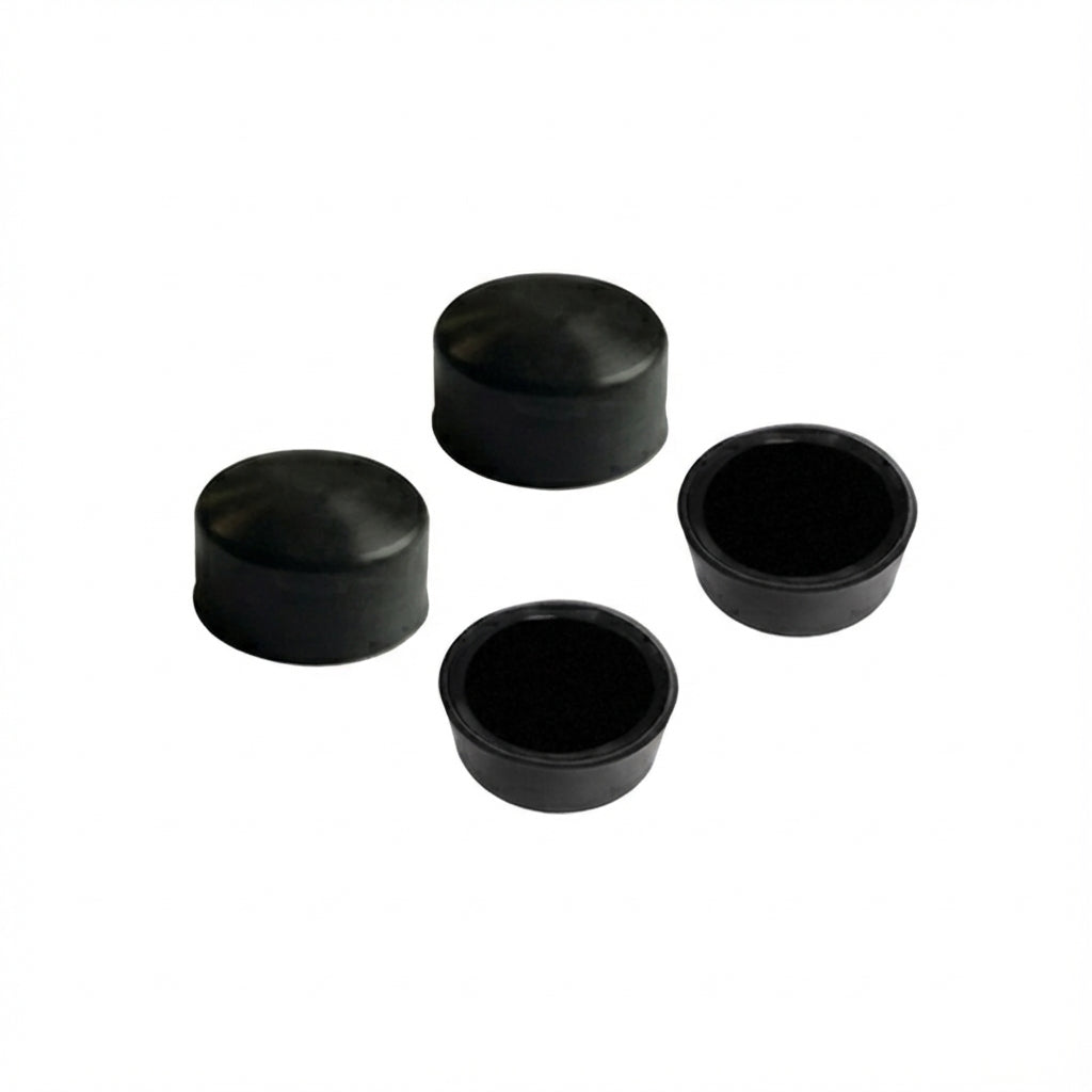 Nut Cover 61" (15.5mm) HEX X 0.35" (8.9mm) Blackout Wrench; NC 16