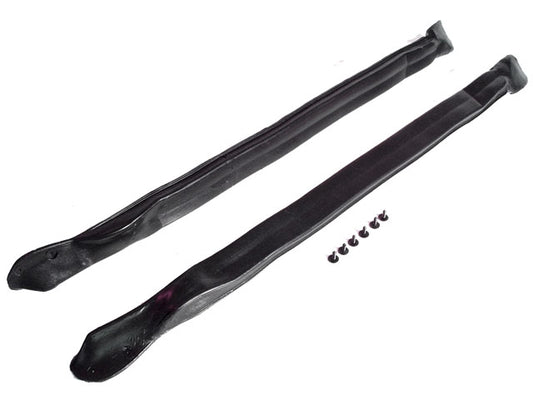 1971-1975 Buick Centurion & LeSabre convertible pillar post weatherstrip seals, pair.