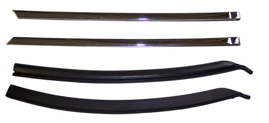 1971-1975 F/S GM CONVERTIBLE QUARTER WINDOW SEAL AND RETAINER SET