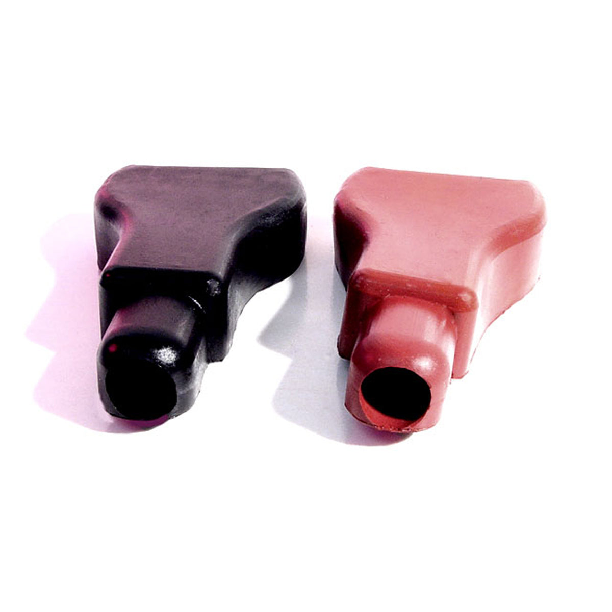 Battery Terminal Covers Reduces Corrosion 1-Black, 1-Red; RP 1-BR