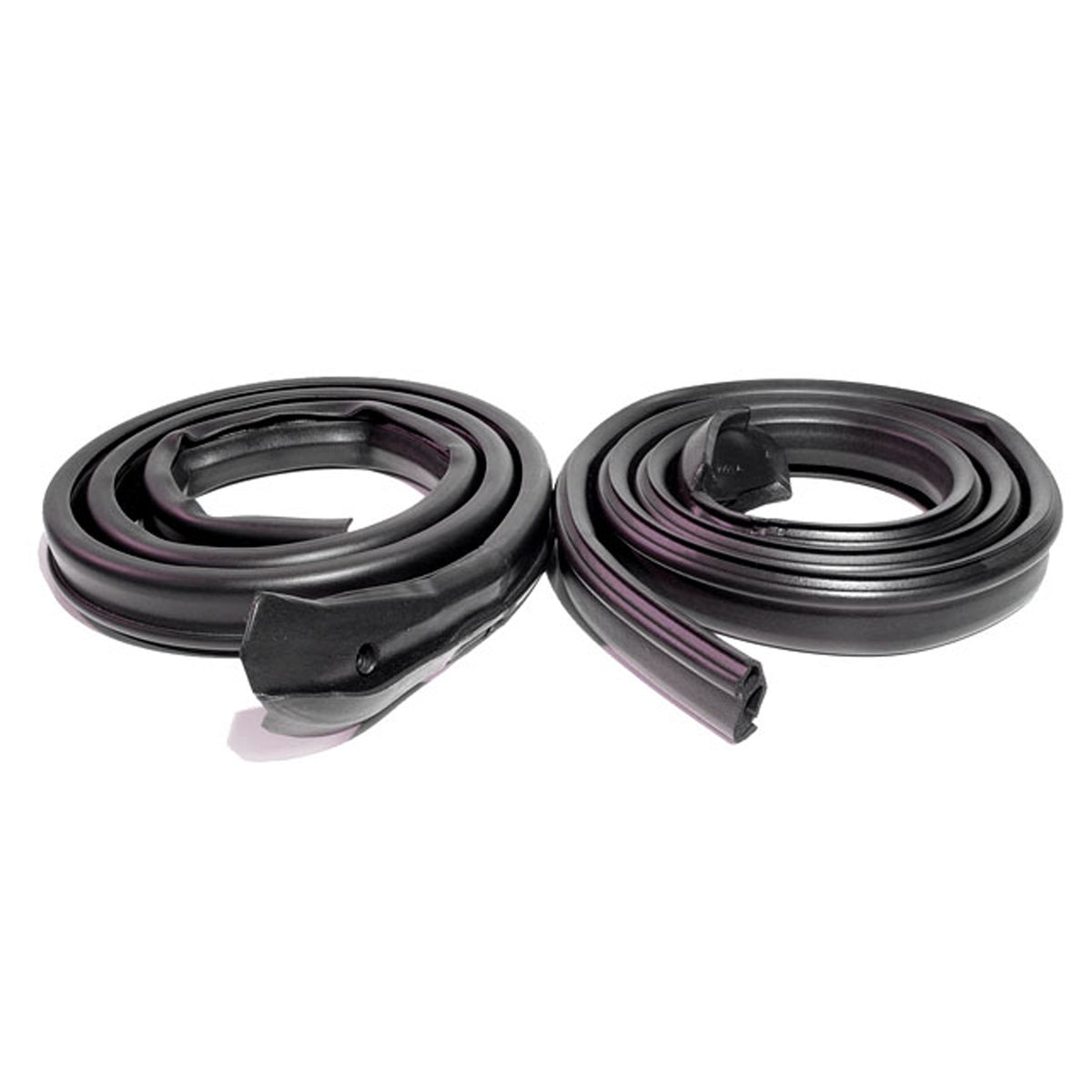 Molded Roof Rail Seals 2-Door Hardtop For Dodge Challenger 1971-1974; RR 4009-A