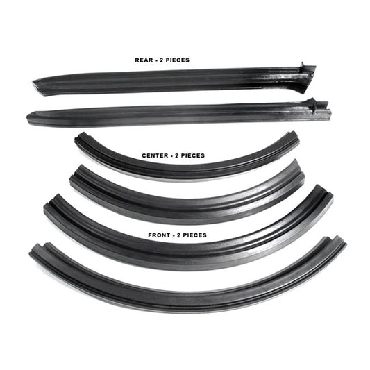 Convertible Roof Rail Seals For Dodge Coronet 1965, Polara 1962-1964; RR 4500-B