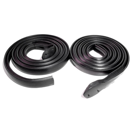 82" Long Molded Roof Rail Seals For Buick LeSabre 1971-1973; RR 5007-A