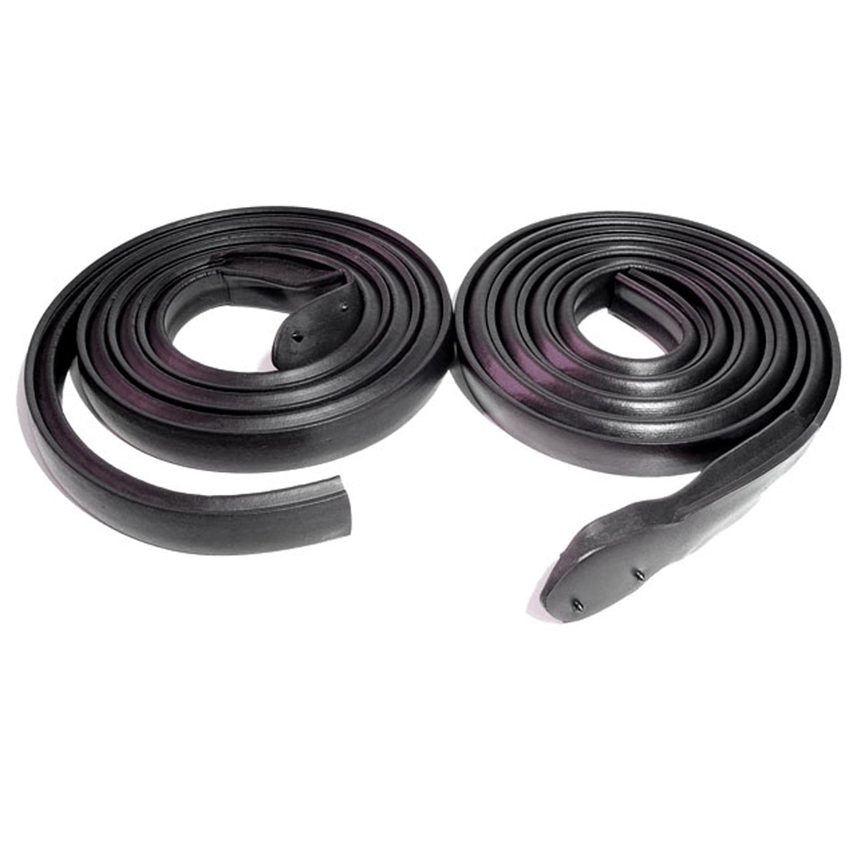 Molded Roof Rail Seals 2-Door Hardtop For Oldsmobile Toronado 1971-1973; RR 5017