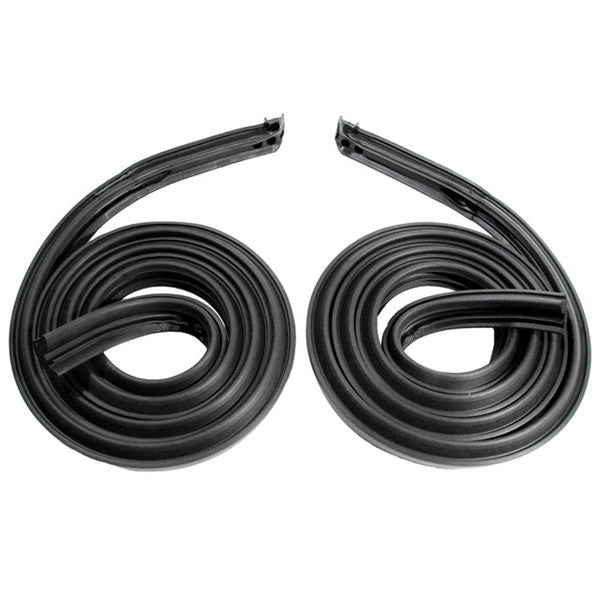 1961-62 F/S GM 2DR HT ROOF RAIL SEALS, PR