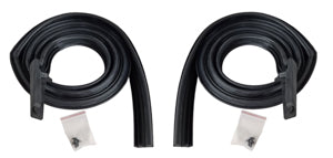 1963-1964 GM 'B' BODY 4 DOOR HARDTOP ROOF RAIL SEALS, PAIR