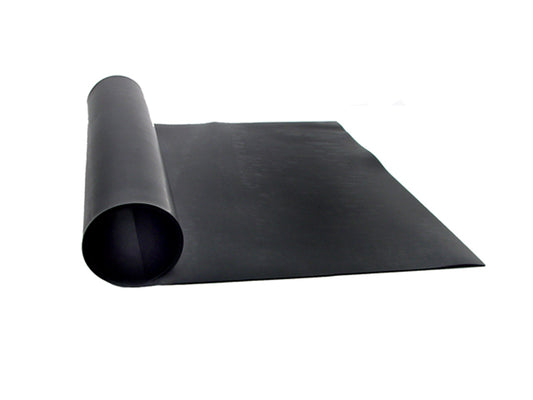 Solid Rubber Sheet 10" Wide, 14" Length, 1/32" Thick; S 32-1014