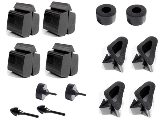 Snap-In-Bumper Kit 14-Piece For Chevrolet Chevelle 1964; SBK 200