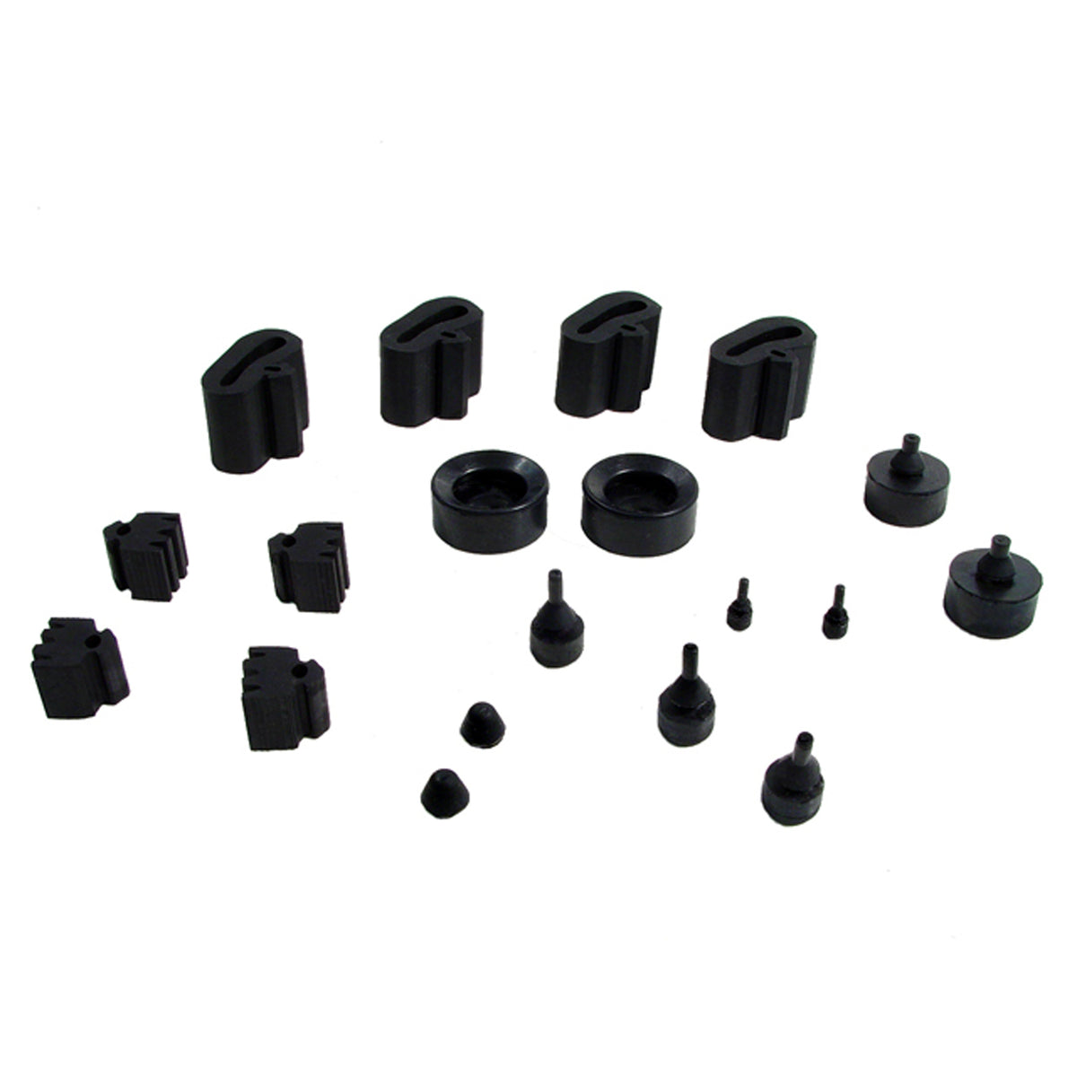 Snap-In-Bumper Kit - 19 Piece For Plymouth Duster, Scamp, Valiant 1971; SBK 2332