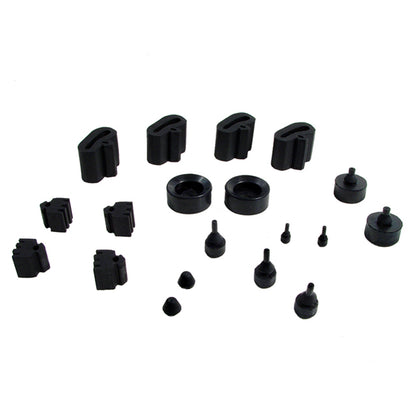 Snap-In-Bumper Kit - 19 Piece For Plymouth Duster, Scamp, Valiant 1971; SBK 2332