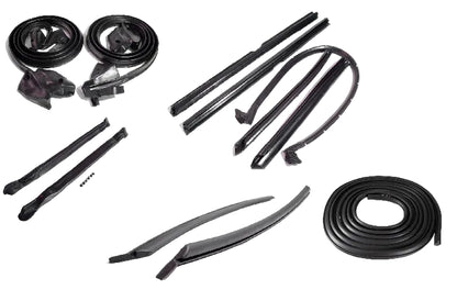 1971-1975 Pontiac Catalina & Grandville convertible 12pc weatherstrip seal set (FREE SHIPPING)
