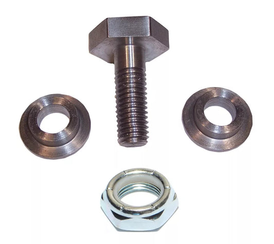 Main pivot bolt, bushings and nut, fits all 1971-76 GM 'scissor top' cars