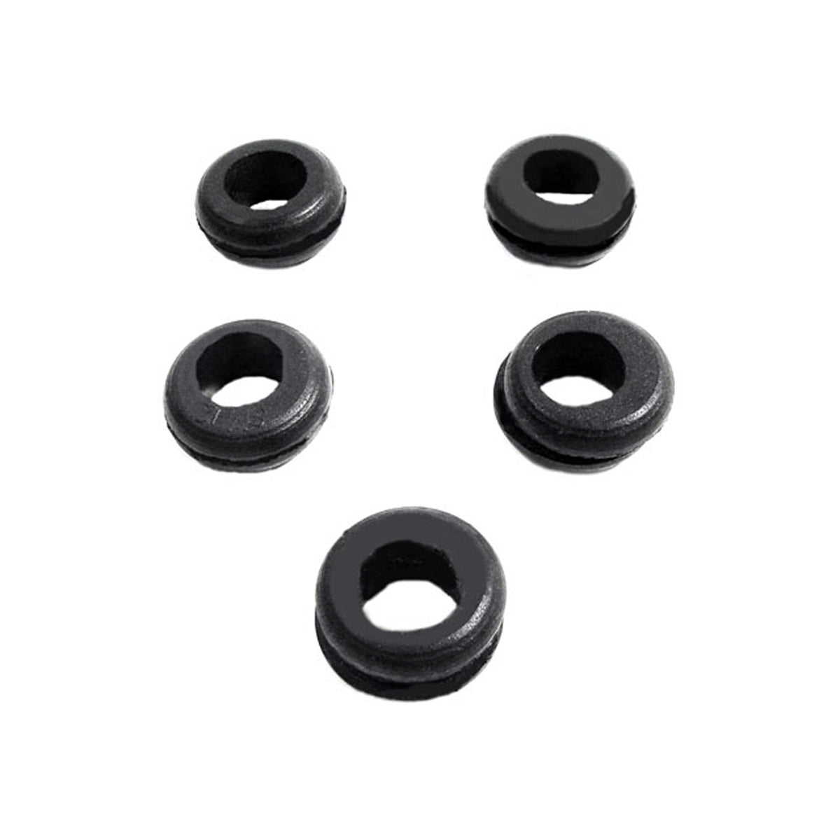 Sheet Metal Grommet 13/16" OD, 7/16" ID, 9/16" Hole, 5-Piece Set; SM 12-SET