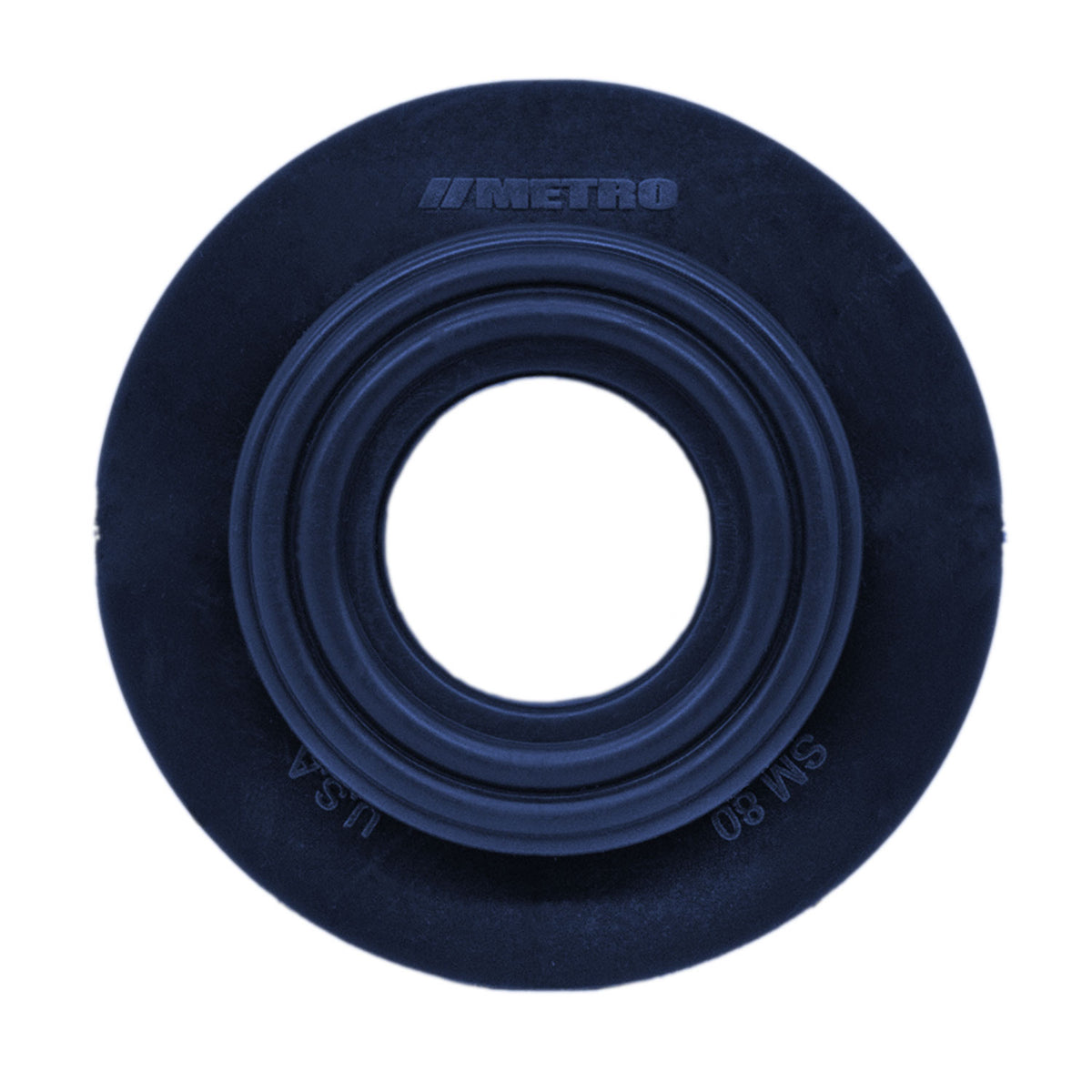 Dimmer Switch Grommet 2-1/2" flange with 1" I.D, Navy Blue; SM 80-D
