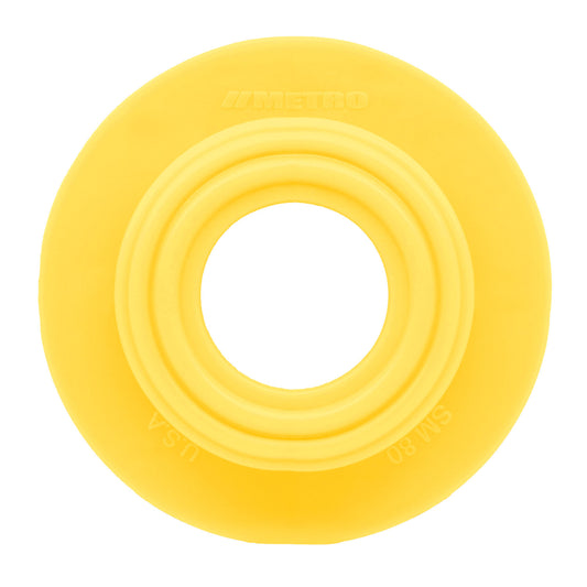 Dimmer Switch Grommet 2-1/2" flange, 1" I.D, Yellow, Rubber; SM 80-H