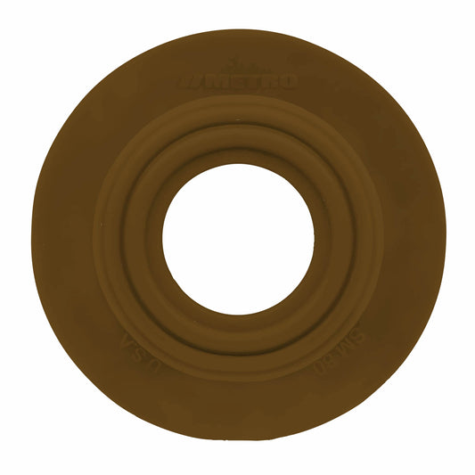 Dimmer Switch Grommet 2-1/2" flange, 1" I.D, Medium Saddle Brown, Rubber SM 80-K