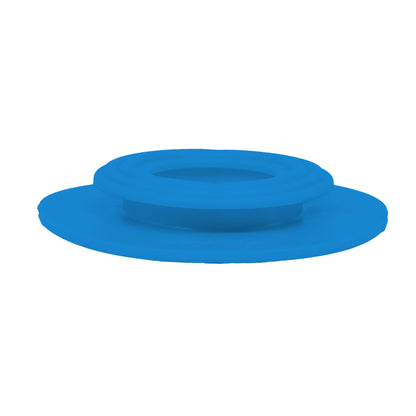 Dimmer Switch Grommet 2-1/2" flange, 1" I.D, Medium Blue, Rubber; SM 80-P