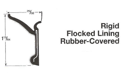 Window sweep material-4 foot pieces.