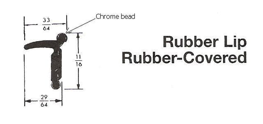 Window sweep material-4 foot pieces.