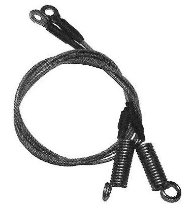 1994-2004 Pontiac Firebird and Chevrolet Camaro convertible top hold down tension cables, pair.