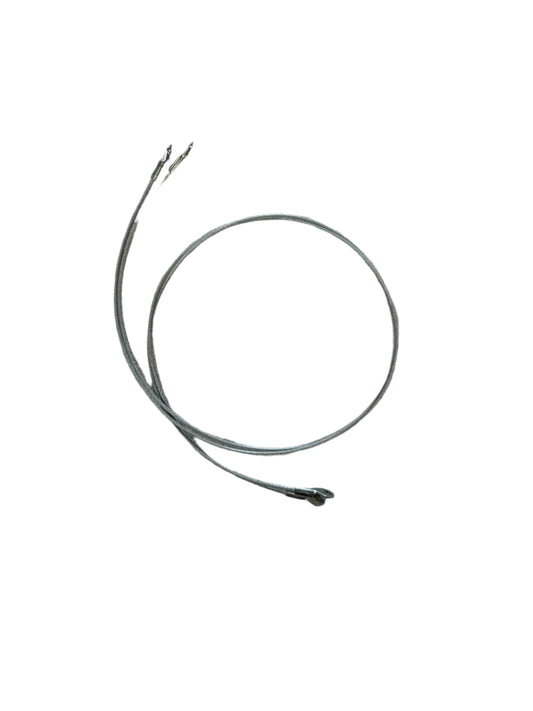 1979-1985 Buick Riviera & Cadillac Eldorado Hess & Eisenhardt conversion convertible top hold down tension cables, pair.