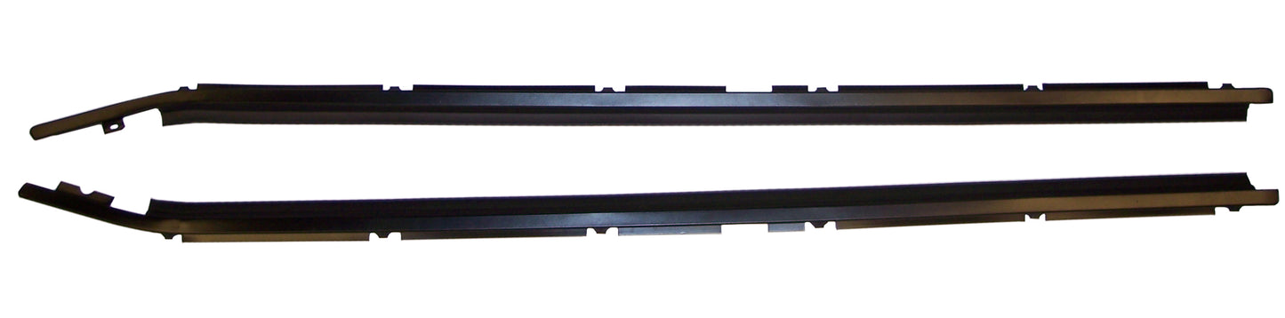 1983-1986 Ford Mustang convertible 1979-1986 Sedan outer window sweeps, belt line molding, felts