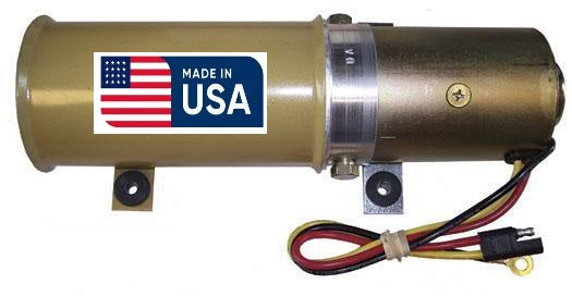 1956-1963 Ford, Mercury, Dodge, Chrysler, DeSoto convertible top hydraulic pump, motor and reservoir