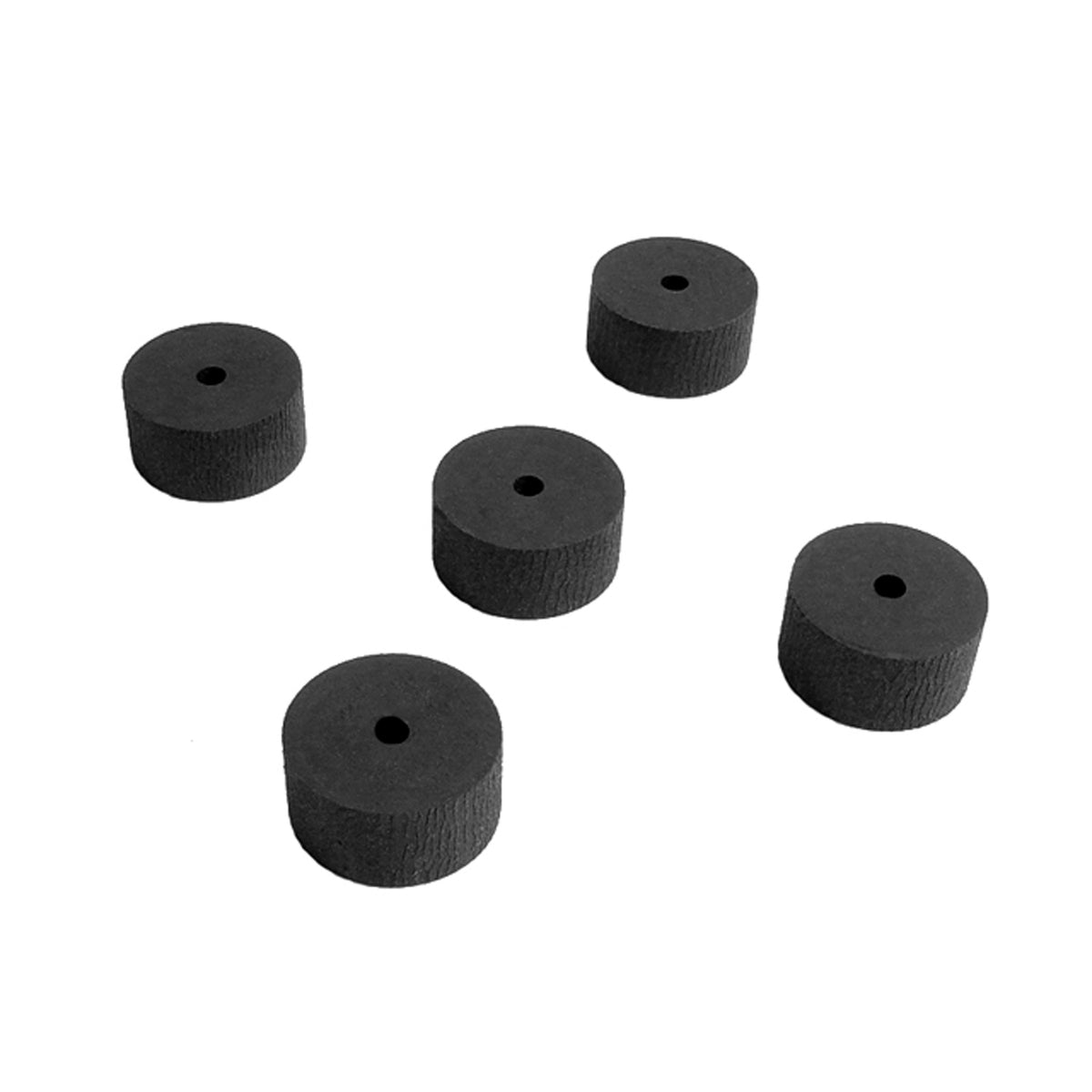 Flat Rubber Washers 1/8" I.D, 3/4" O.D, 3/8" thick, 5-Piece; UW 48
