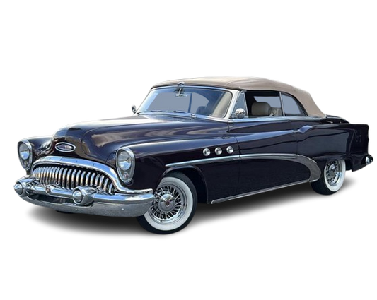 1953 BUICK 56C SUPER & 76C ROADMASTER Convertible Vinyl Top, Vinyl Window & Pads