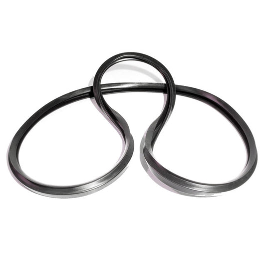 Vulcanized Side Front-Rear Sliding Window Seal For Willys Station Wagon VQT 9600