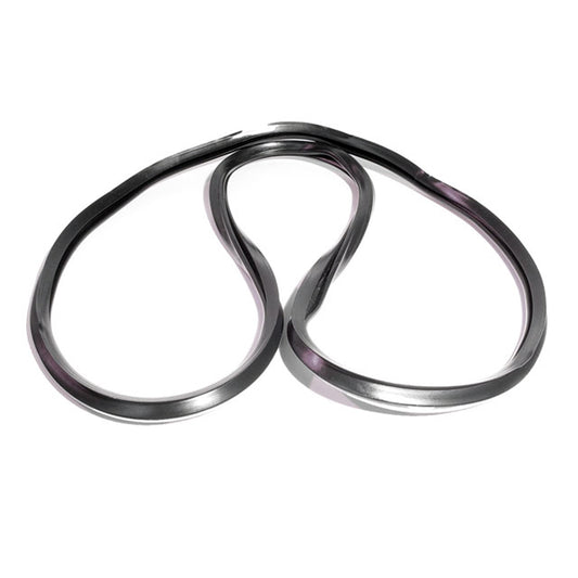 Vulcanized Side Rear-Rear Sliding Window Seal For Willys Station Wagon; VQT 9601