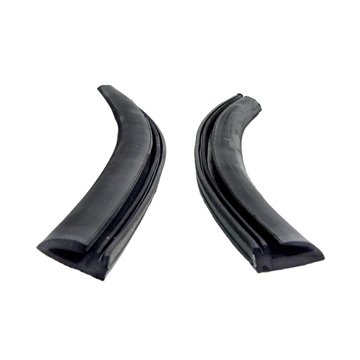 Rear Roll-Up Quarter Window Seals For Chevrolet Chevy II 1966-1967; VS 3-X